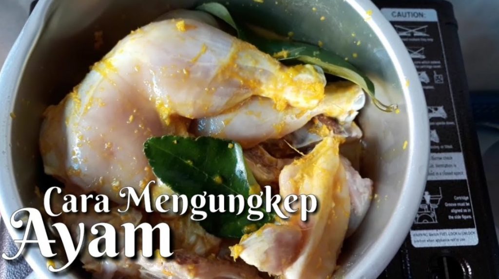 cara mengungkep ayam