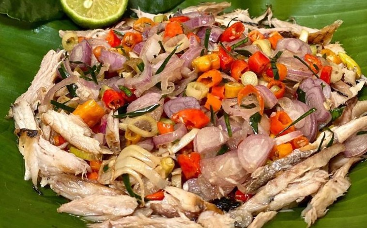 resep daging ayam suwir