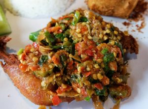resep masakan Ayam Goreng Sambal Mercon